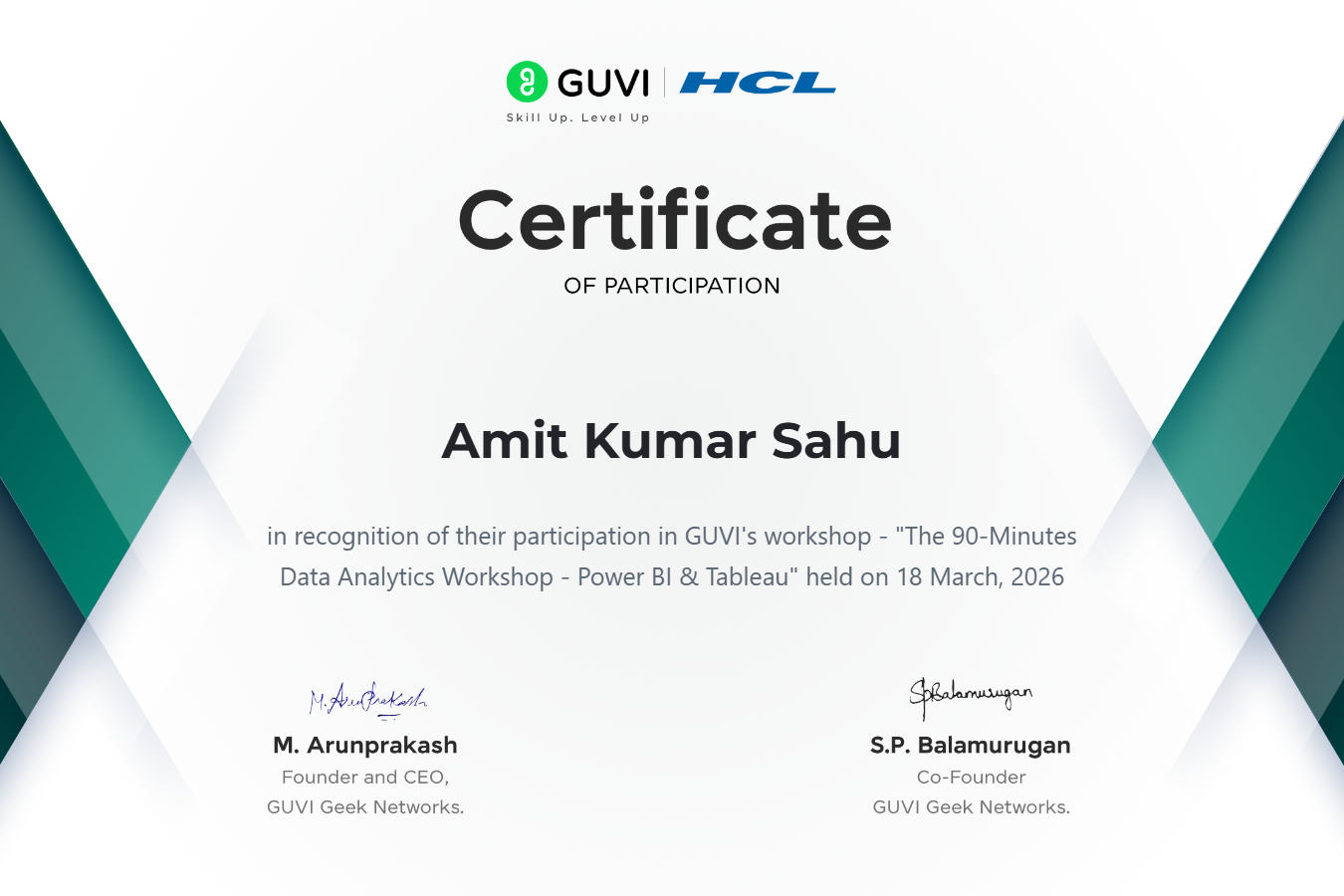 HCL Certificate