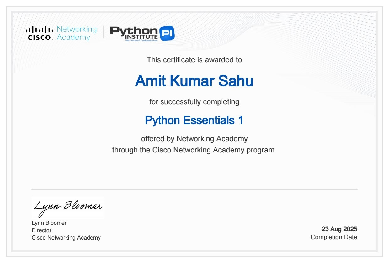 Python Essentials 1